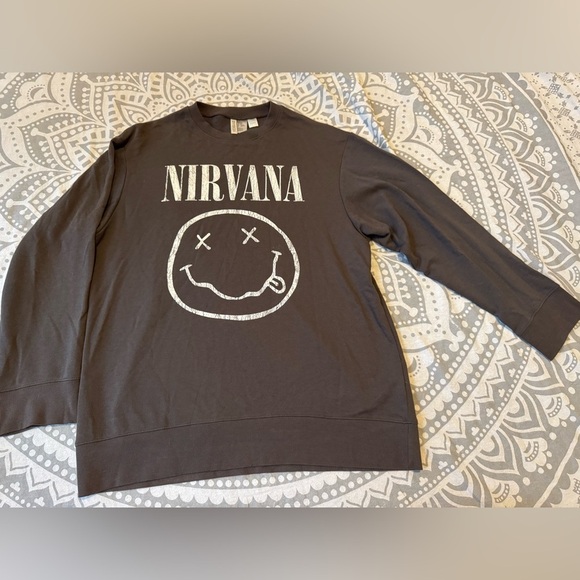 H&M Sweaters - Nirvana sweatshirt dress
